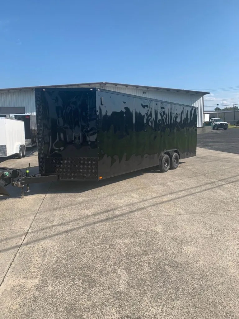 Enclosed 8.5x24 cargo trailer