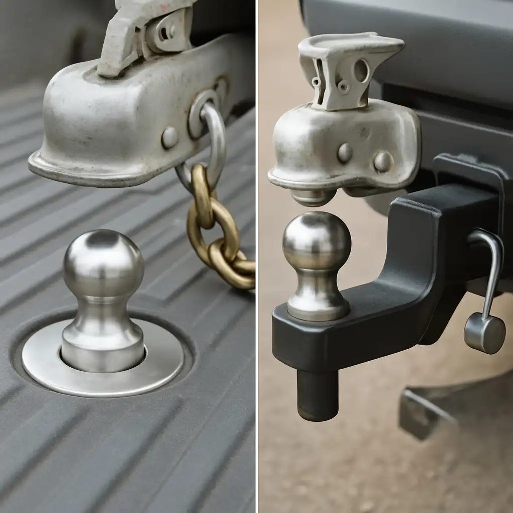 Gooseneck vs bumper pull hitches compared for trailer towing systems